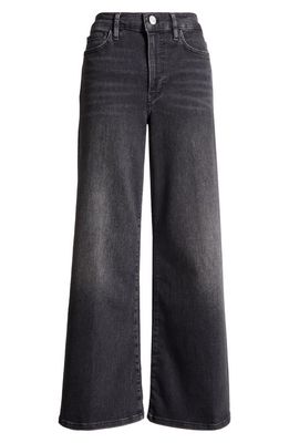 FRAME Le Palazzo High Waist Crop Wide Leg Jeans in Atmosphere