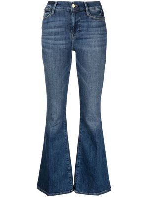 FRAME Le Pixie flared jeans - Blue