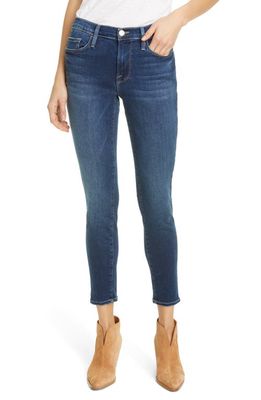 FRAME Le Skinny de Jeanne Crop Jeans in Lakewood