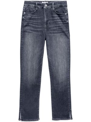 FRAME Le Super High straight-leg jeans - Blue