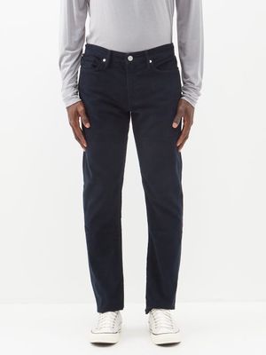 Frame - L'homme Corduroy Slim-leg Jeans - Mens - Navy