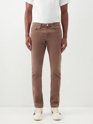 Frame - L'homme Slim-leg Jeans - Mens - Brown
