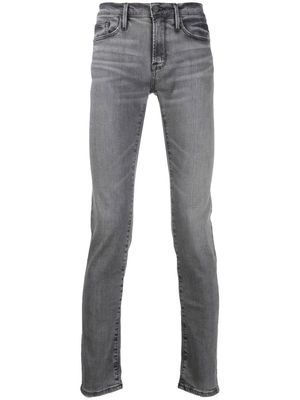 FRAME low-rise skinny-fit jeans - Grey