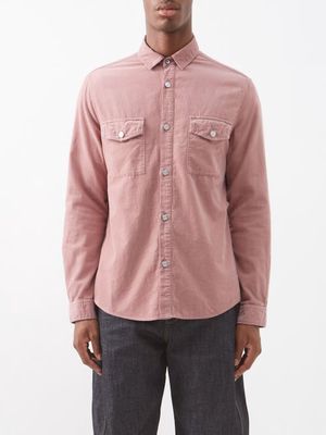 Frame - Micro-corduroy Shirt - Mens - Pink
