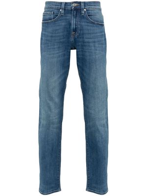 FRAME mid-rise slim-cut jeans - Blue