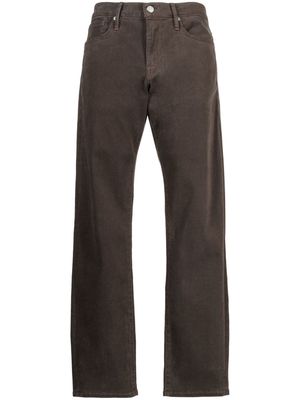 FRAME mid-rise straight-leg jeans - Brown