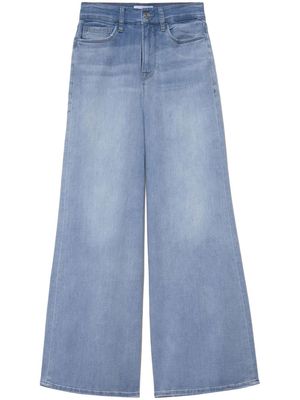 FRAME mid-rise wide-leg jeans - Blue