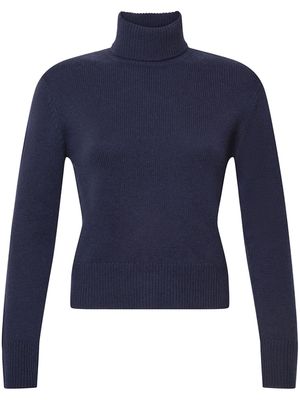 FRAME roll-neck cashmere jumper - Blue