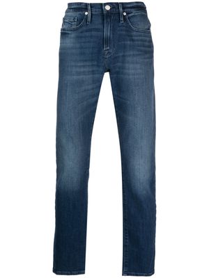 FRAME slim-cut low-rise jeans - Blue