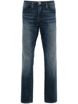 FRAME slim-cut organic cotton-blend jeans - Blue