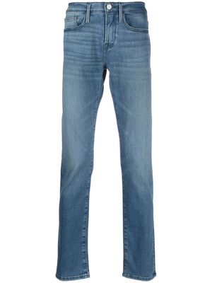 FRAME slim-fit mid rise jeans - Blue