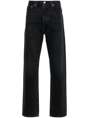 FRAME straight-leg cotton jeans - Black