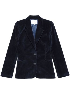 FRAME The Femme corduroy blazer - Blue