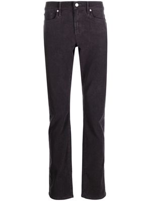 FRAME tonal-stitching straight-leg jeans - Grey