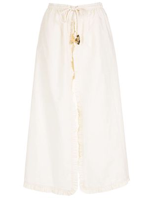 Framed Tarocchi Framed skirt - White