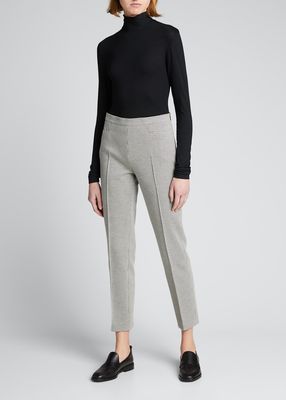 Franca Micro Houndstooth Ankle Trousers
