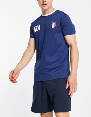 France football supporters T-shirt in blue