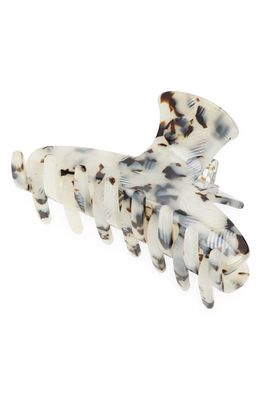 france luxe Throne Jaw Clip in Spot White