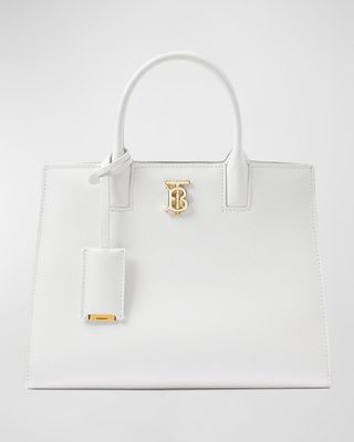 Frances Large Leather Top-Handle Bag