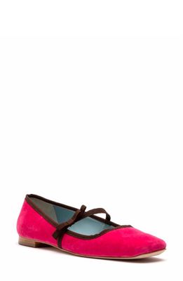 Frances Valentine Jude Mary Jane Flat in Pink