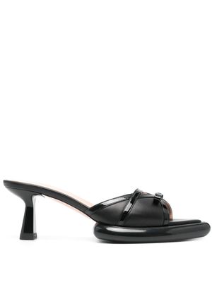 Francesca Bellavita Ecstasy 60mm leather mules - Black