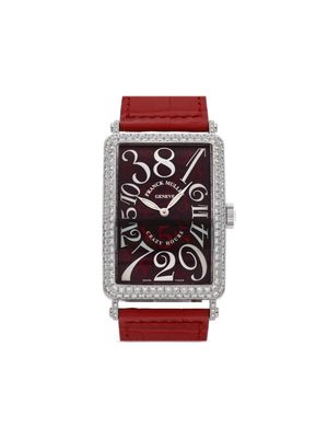 Franck Muller pre-owned Long Island Crazy Hours 33mm - Red