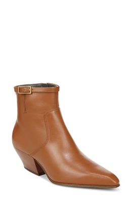 Franco Sarto Amber Pointed Toe Bootie in Brown