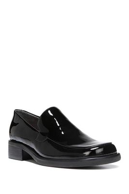 Franco Sarto Bocca Leather Loafer - Multiple Widths Available in Black Patent