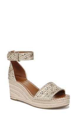 Franco Sarto Clemens Espadrille Wedge Sandal in Natural Woven