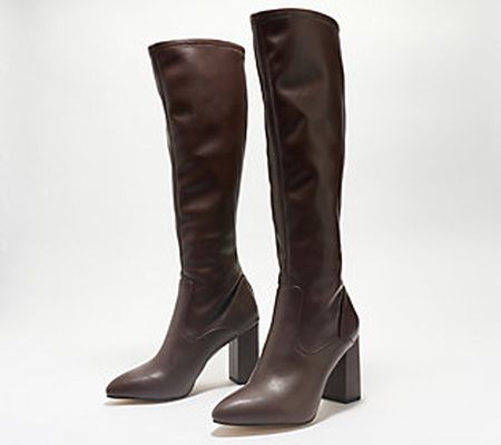Franco Sarto Medium Calf Stretch Tall Boots- Katherine