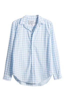 Frank & Eileen Frank Gingham Check Cotton Button-Up Shirt in Lt. Blue Check