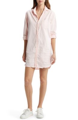 Frank & Eileen Mary Distressed Classic Shirtdress in Ballet Tattered Denim