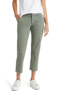 Frank & Eileen Wicklow the Italian Stretch Cotton Crop Chinos in Rosemary