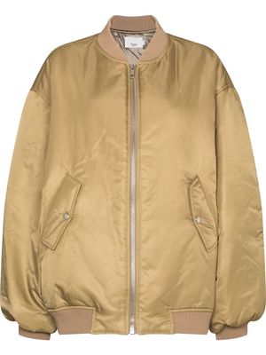Frankie Shop Astra bomber jacket - Neutrals