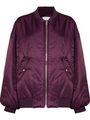 Frankie Shop Astra bomber jacket - Purple