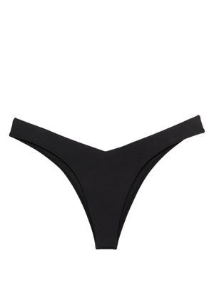Frankies Bikinis Enzo V-silhouette bikini bottom - Black