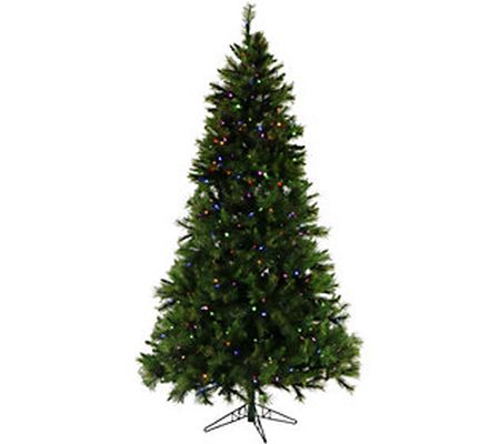 Fraser Hill Farm 6.5' Canyon Pine Multicolor Pr elit Tree