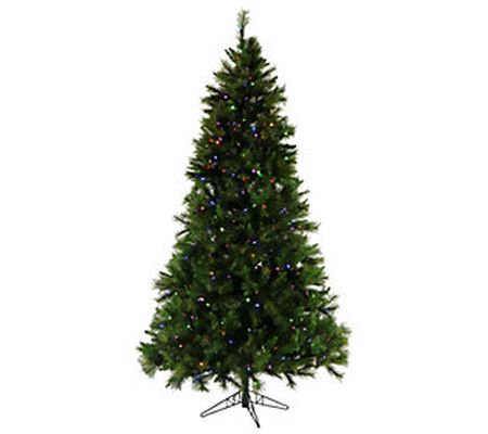 Fraser Hill Farm 7.5' Canyon Pine Multicolor Pr elit Tree