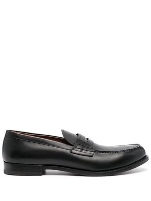 Fratelli Rossetti classic Penny Leather Loafer - Black