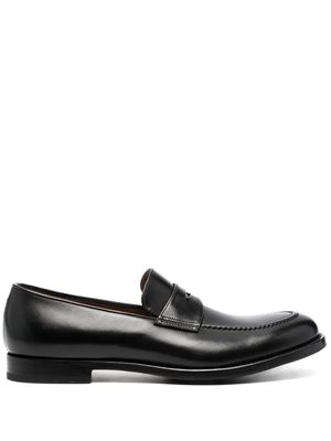 Fratelli Rossetti leather penny loafers - Black