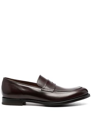 Fratelli Rossetti leather Penny loafers - Brown