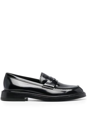Fratelli Rossetti Penny leather loafers - Black