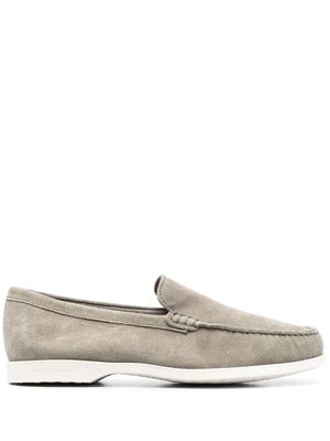 Fratelli Rossetti slip-on suede loafer sneakers - Grey