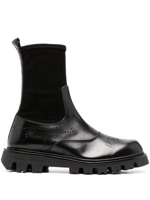 Fratelli Rossetti Stivaletti leather boots - Black