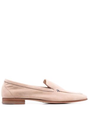 Fratelli Rossetti suede leather loafers - Neutrals