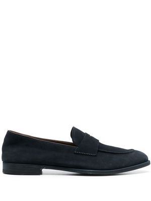 Fratelli Rossetti suede penny-slot loafers - Blue