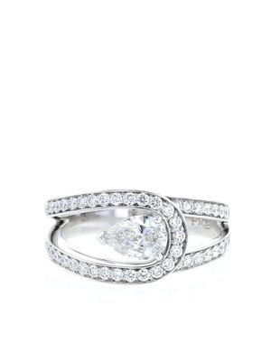Fred 2010 pre-owned Lovelight diamond ring - Silver