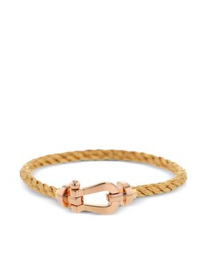 Fred 2010s yellow and rose gold Force 10 bracelet