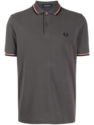 Fred Perry Laurel Wreath-embroidered polo shirt - Green