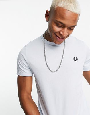 Fred Perry Ringer T-Shirt In Blue